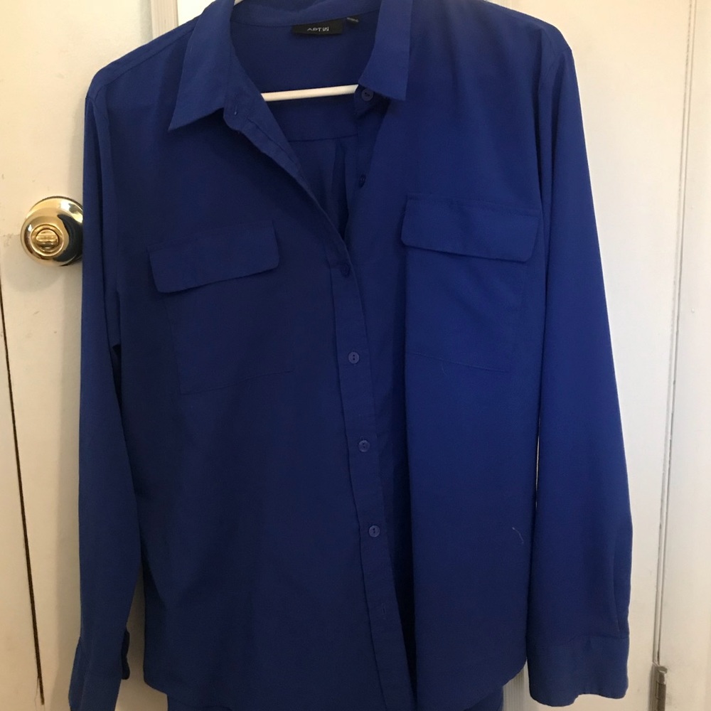 Blue Button Down Shirt